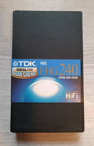 Leerkassette vhs tdk ehg 240 - vhs,