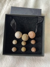 Collier Mit Bd. 3 Kugeln Sowie