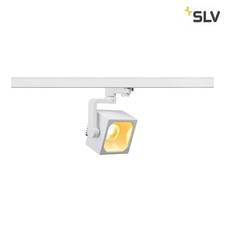 Gebrauchter SLV CUBE Spot für 3Phasen Hochvoltschiene, LED, 3000K, weiß, 152741