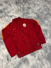 Vintage Galatasaray Nike Trainingsjacke S | Dri-FIT | Rot Gelb