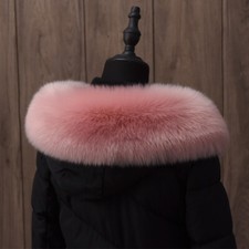 Abnehmbarer Kunstpelz Kapuze