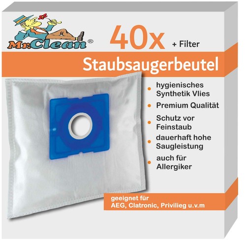 Clean staubsaugerbeutel - mr.clean,