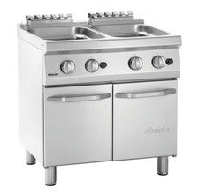 Nudelkocher Pastakocher Gas 2x24 L 800 X 700 X 850 Imbiss Gastro Gastlando 
