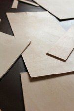 4,4-4,6 mm Lederstücke Punzierleder, Blankleder, Dickleder, Antikleder vegetabil