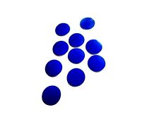 10 Kreise BLAU  Reflexfolie Reflektorband Reflektor Aufkleber reflektierend