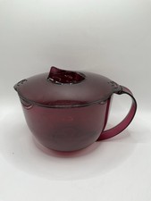 Tupperware Microplus Microcook 1 L Kanne Tupperwave 200 Mikrokanne Rot