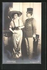 AK Schauspieler Ottilie Gerhäuser und Gustav Waldau in Feldherrnhügel 