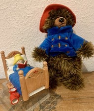Paddington Bear Spieluhr - 1990 Eden Toys inc . +  PB Plüsch - funktioniert