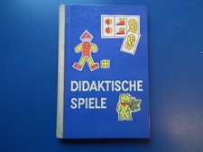 DDR- Didaktische Spiele, Arndt, Magda. 1965, Verlag Volk und Wissen gebunden top
