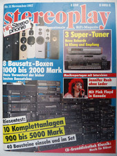 STEREOPLAY 11/87,  KARDON CITATION 23,HITACHI FT 007,ONKYO T 9990,KENWOOD KDT 99