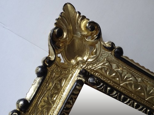 Wandspiegel gold schwarz - wandspiegel,