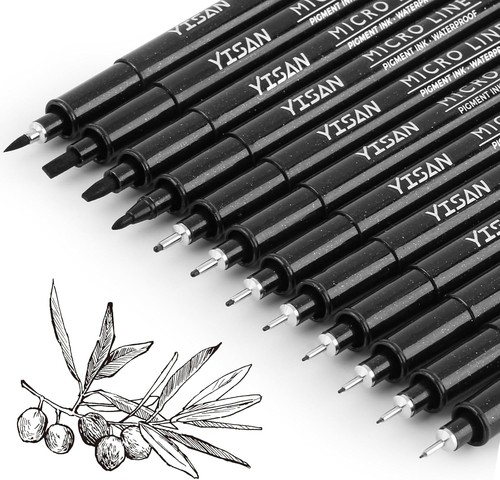Yisan fineliner stifte - fineliner, set