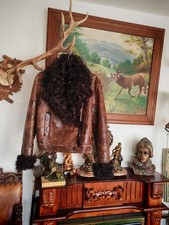 Damen Lammfelljacke 40 Olivier Strelli Belgium Tibet Lammfell