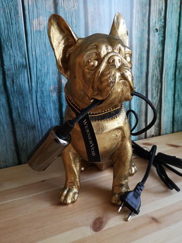 Werner voss hund - voss, tischlampe