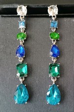 Lange Baumelnde Ohrstecker mit