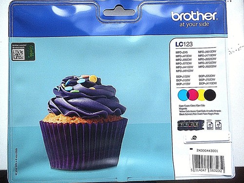 Brother lc123 cyan magenta - lc123, cyan,