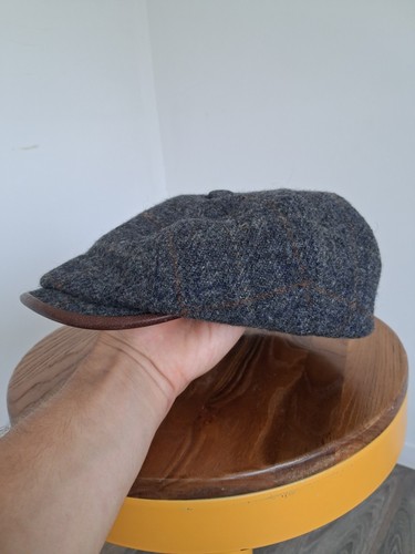 Stetson newsboy cap grey - grey, wool