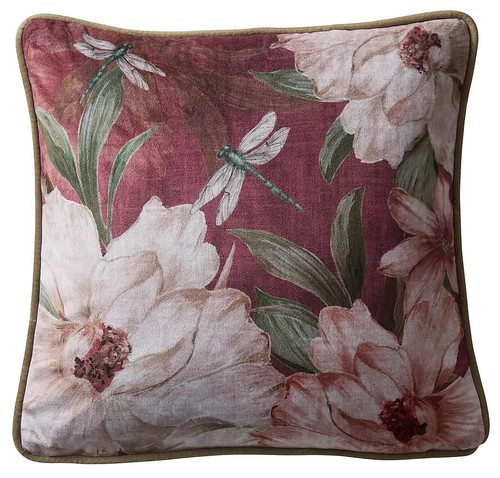 Luxus blumen sofa dekokissen - luxus,