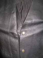 Motorrad Lederweste Echtleder