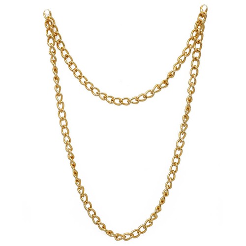 Goldkette lang karneval - lang,