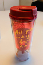 Starbucks Kaffeebecher Thermobecher Rot Transparent 