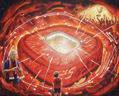 Fußball kunstdruck - fußball, a3