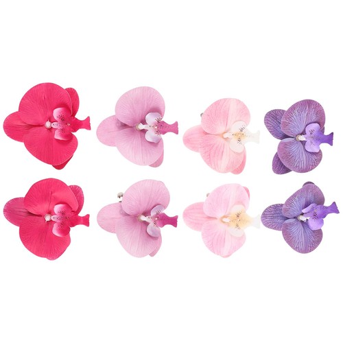 Pairs blumen spange - 4,