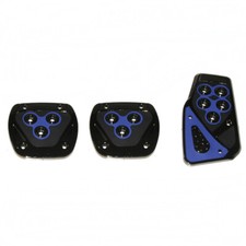 3Pcs Blau Fuß Pedale für