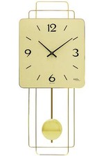 AMS -Pendeluhr Messing Schwarz