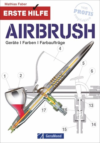 Fachbuch erste hilfe - hilfe, airbrush