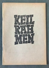 „DER KEILRAHMEN“ KÖLN 1949 MIT 2 ORIGINAL-HOLZSCHNITTEN CLOWN PELIKAN HANS ARP