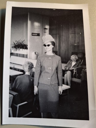Foto vintage elegante dame mit - vintage,