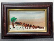 3-D Sandbild Memories Unperished 7 natural colour of sand from UAE NF 18x12,5 cm