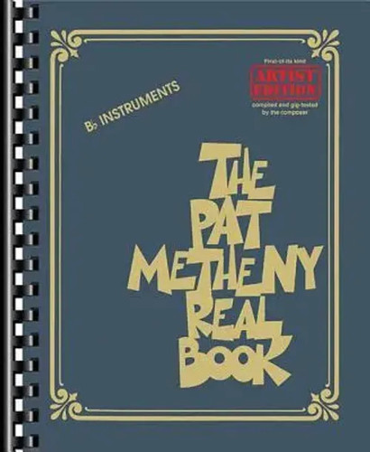 The pat metheny real - the, book