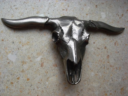 Stier skull cowboy - skull, western
