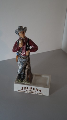 Vintage jim beam cowboy figur - beam,