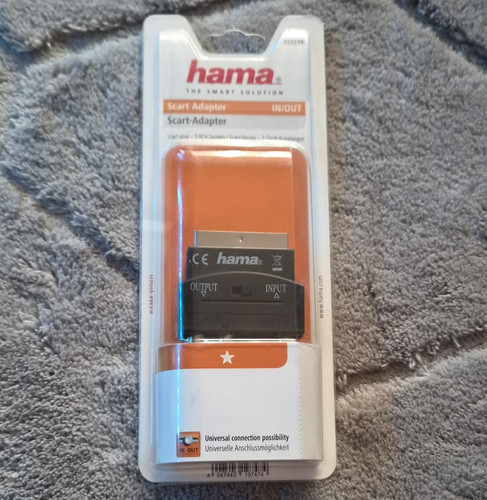 Hama scart adapter - hama, auf