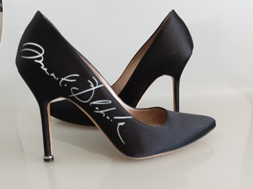 Manolo blahnik vetement satin - manolo,