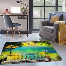 3D Sessel Baum ZHUC3916 Spiel Rutschfester Teppich Matte Foto Teppich Zoe