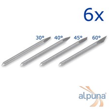 6 Plottermesser für Mimaki