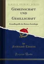 Gemeinschaft und Gesellschaft