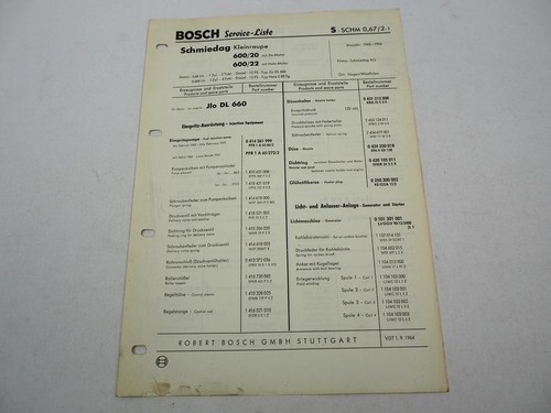 Original bosch service - original, service-liste