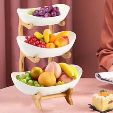 Obst Etagere 3Etagen