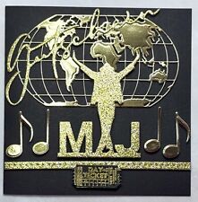 Geschenk Gutschein Unikat Musical Michael Jackson personalisiert durch Text/Name