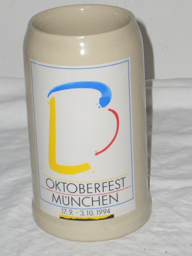 Oktoberfest jahreskrug 1994 - oktoberfest,