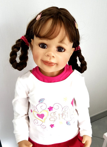 Künstlerpuppe sibille - künstlerpuppe, cm,