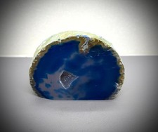 Blaue ACHAT GEODE Achat Druse