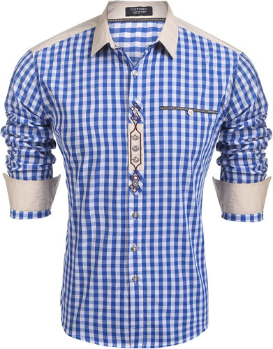 Coofandy hemd herren langarm - herren,