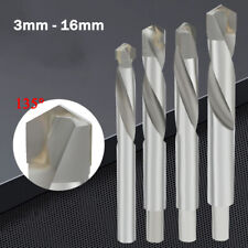 VHM Spiralbohrer Metallbohrer Vollhartmetall Bohrer für Edelstahl Eisen 3mm-16mm