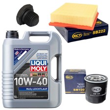 Motoröl Filter Set 10W-40 5